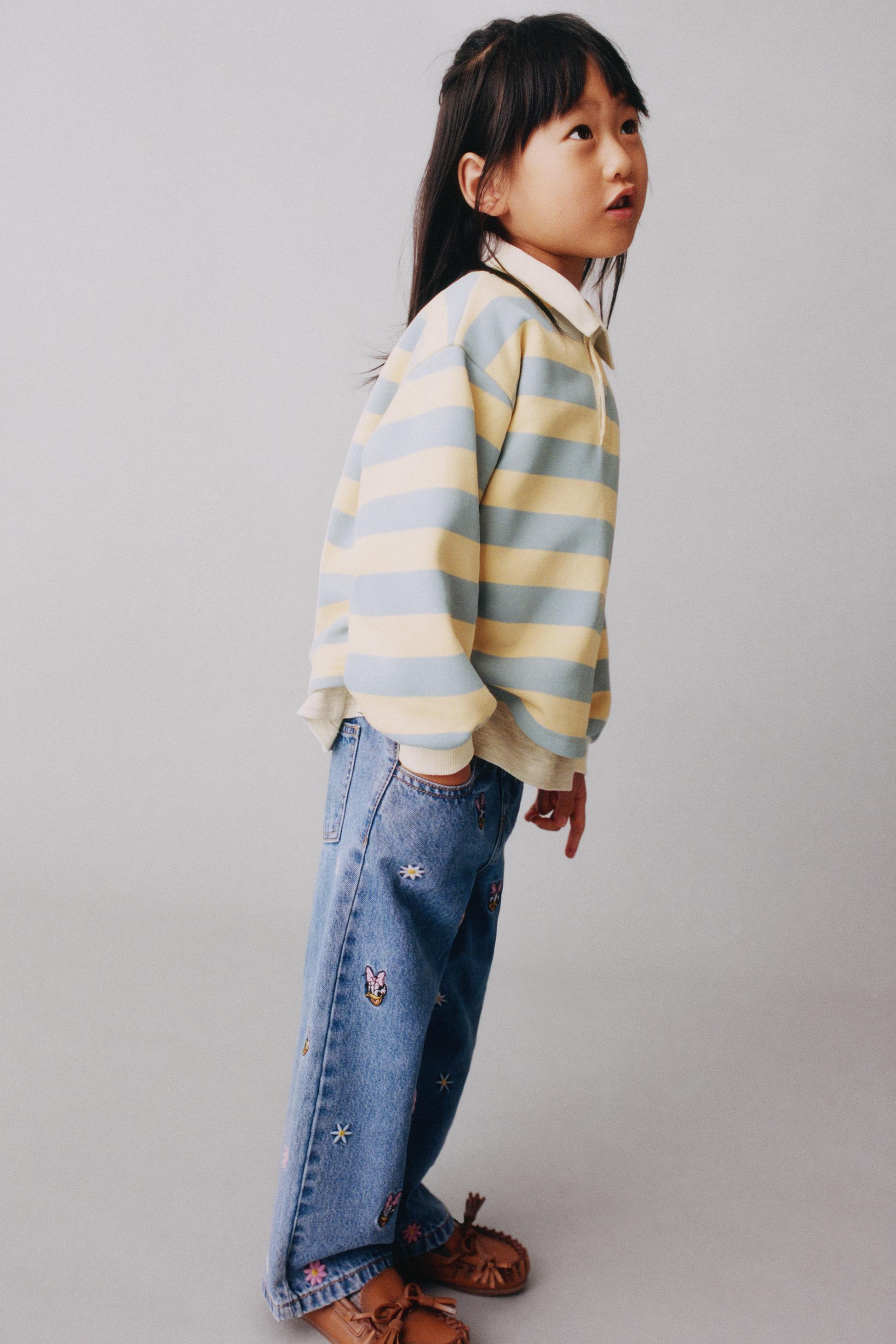 DAISY © DISNEY EMBROIDERED CULOTTE JEANS